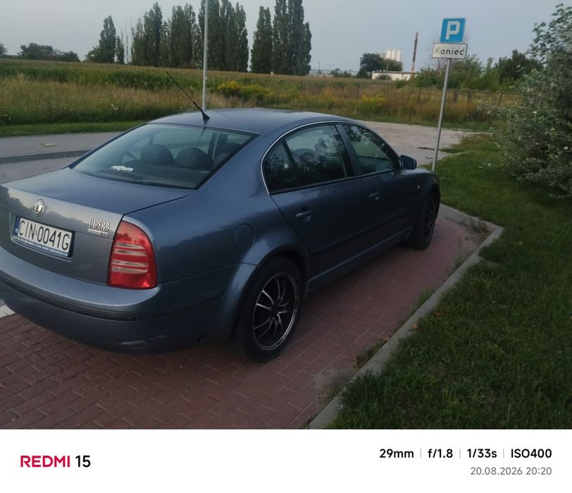 Skoda superb 2002 2.0 lpg
