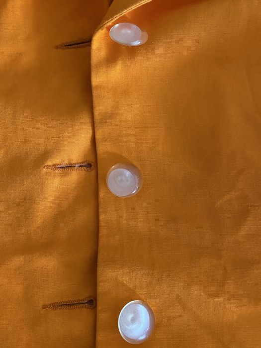Blazer cor de laranja