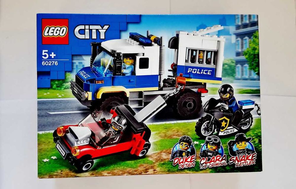Lego City 60276 Police Prisoner Transport selado