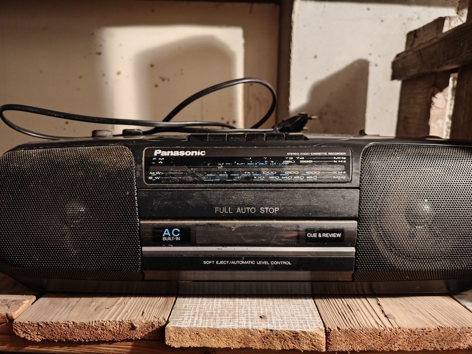 Radioodtwarzacz magnetofon Panasonic RX FS410