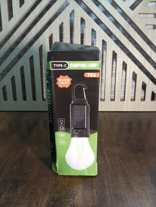 Kempingowa lampka LED