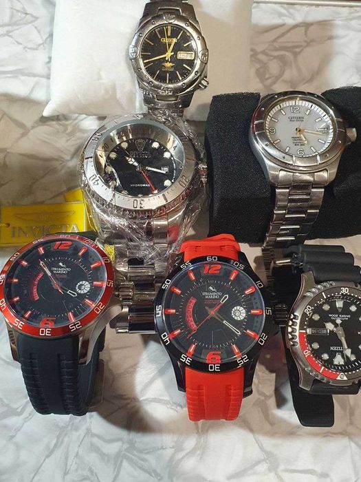 Часы дайверские Orient, Citizen, Casio, Seiko Strumento Marino