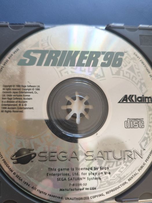 Striker 96 - Sega Saturn