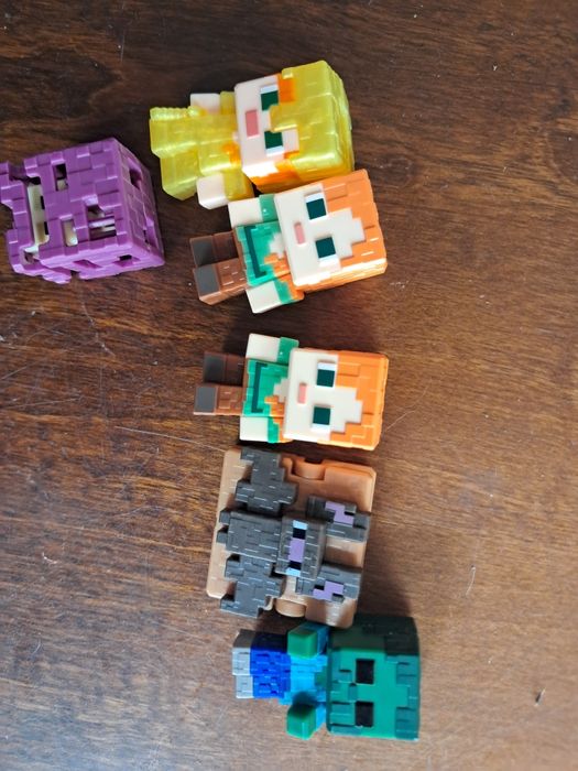 Minecraft figurki Kinder joy możliwa wymiana
