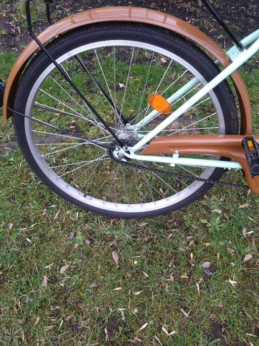 Rower damski miejski retro
