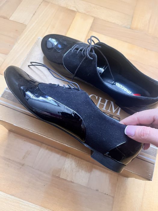 Buty lakierowane ekegackie