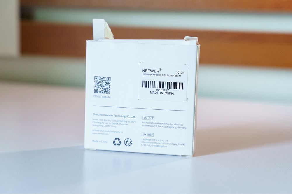 Filtro CPL 55mm Neewer