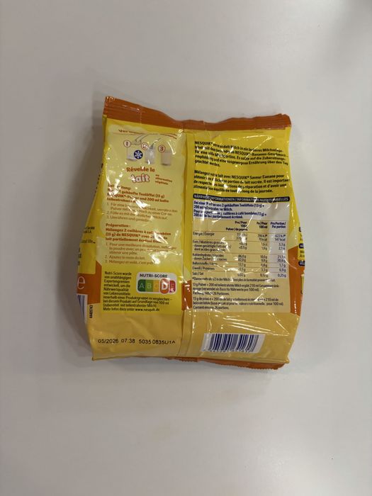 Bananowe mleko Nesquik