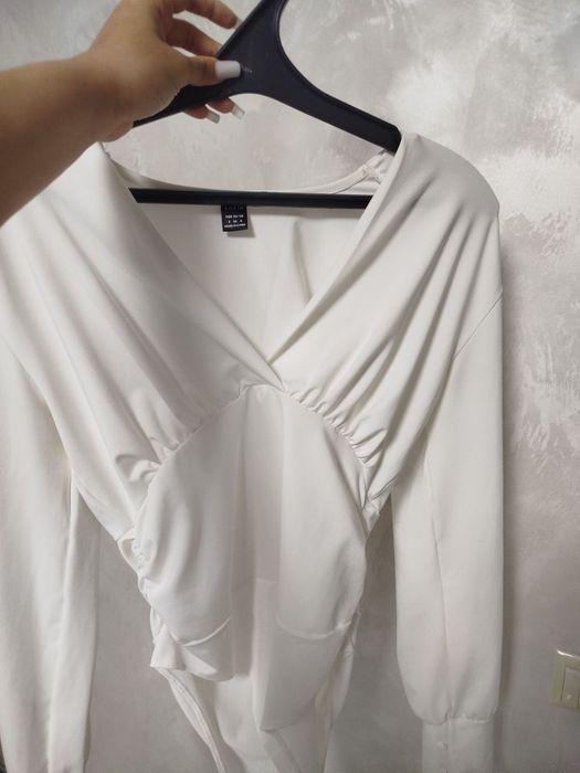 Боді SHEIN біле, розмір S/M