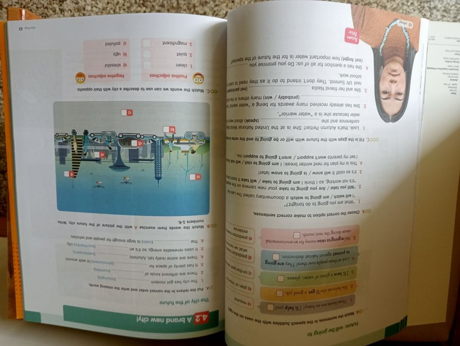 Caderno de atividades de inglês