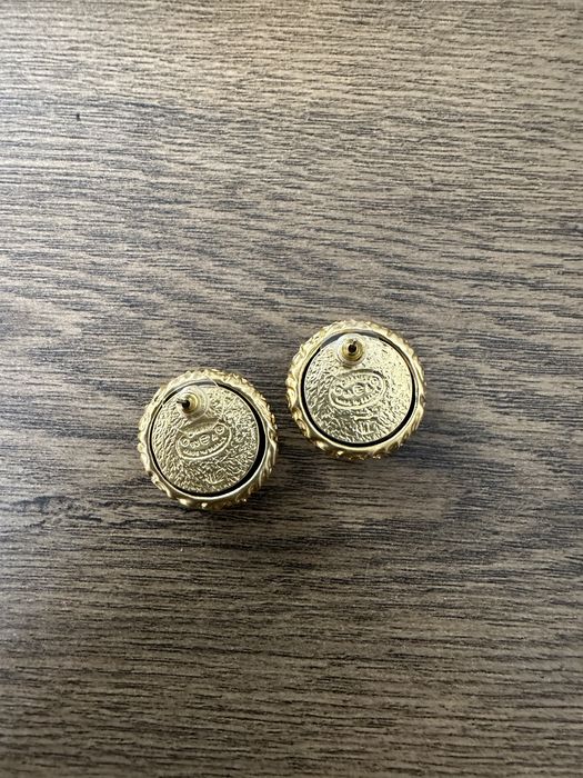 Сережки в стилі Chanel вінтаж