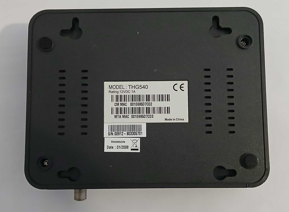 Modem Router Thomson THG540