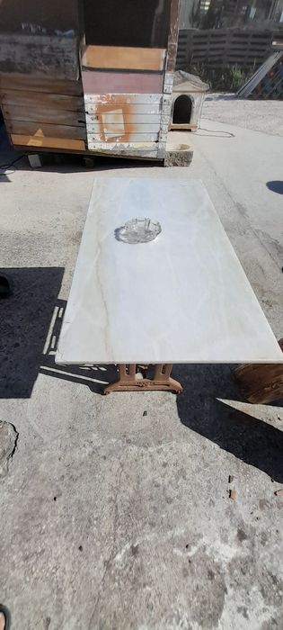 Mesa pedra base singer