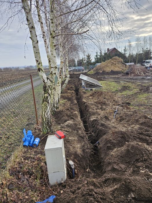 Uslugi koparka i mini ładowarka