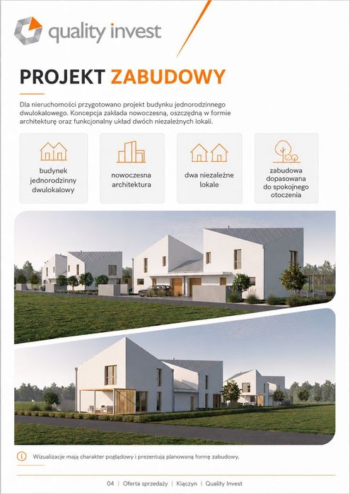 Działka Budowlana Z Pozwoleniem Na Budowę Domu | Kiączyn | 905 M² - Widok 5