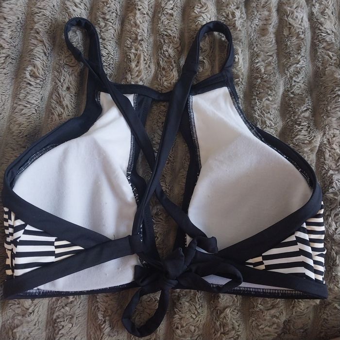 Купальник раздельный в полоску