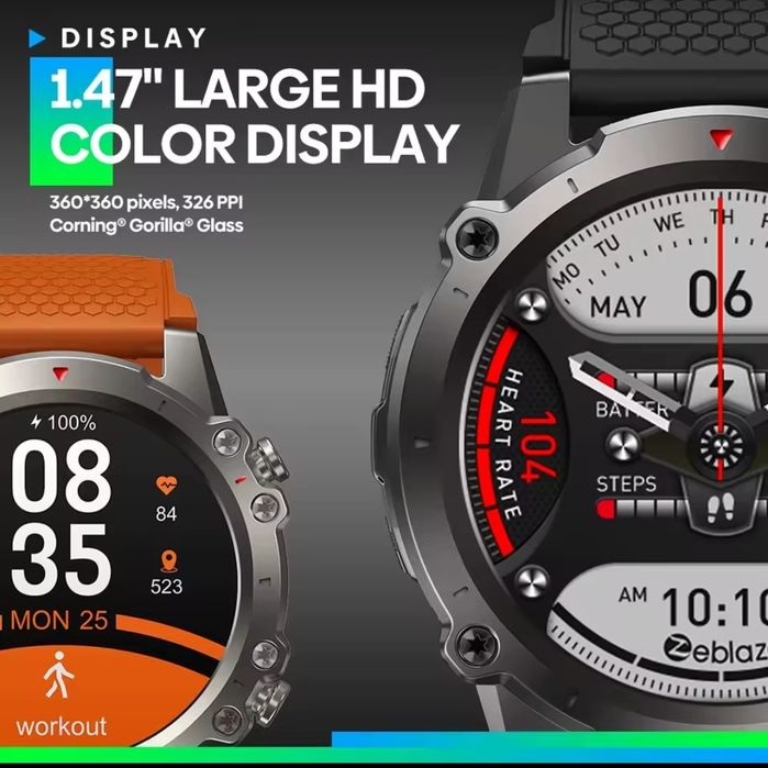 zeblaze vibe 7 lite, смарт годинник