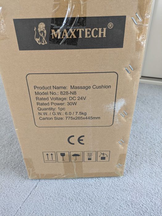 Fotel masujący, mata na fotel masująca maxtech max-n8