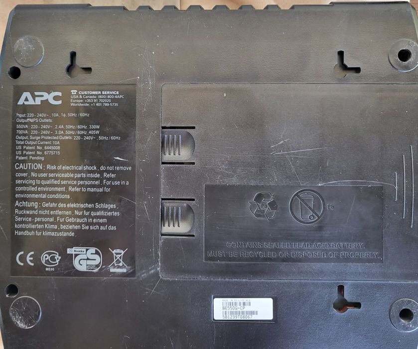 APC Back UPS ES 550