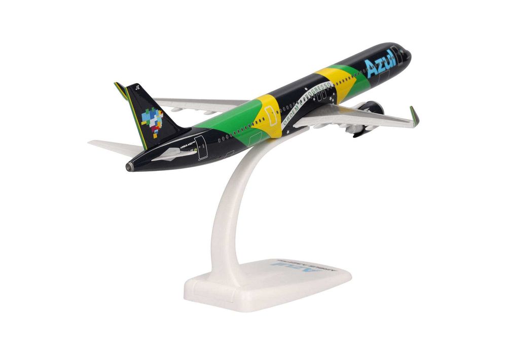 Avião de coleção - AZUL Airbus 321 Neo "Brasilian Flag "