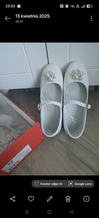 Buty komunijne emel rozm. 32