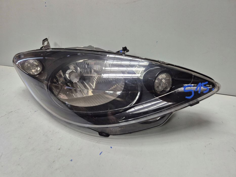 lampa przód prawa peugeot 1007 9644998780 uszkodzona