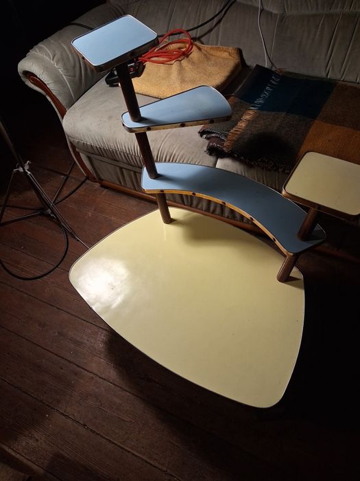 Kolorowy kwietnik z PRL-u, patyczak