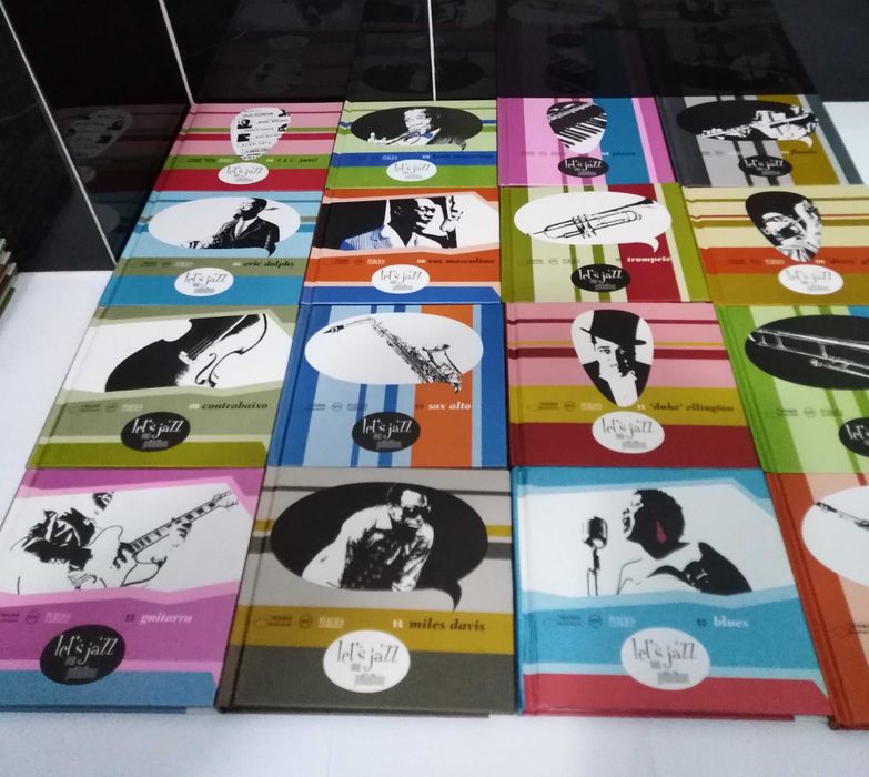 Cds com Livro colecção "Let's Jazz" em Publico 31 Cds (Completa).