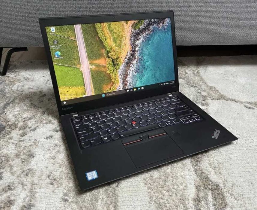 Laptop Lenovo ThinkPad T470s i5-6300U 12GB SSD 256GB Win11 Full HD Dotyk