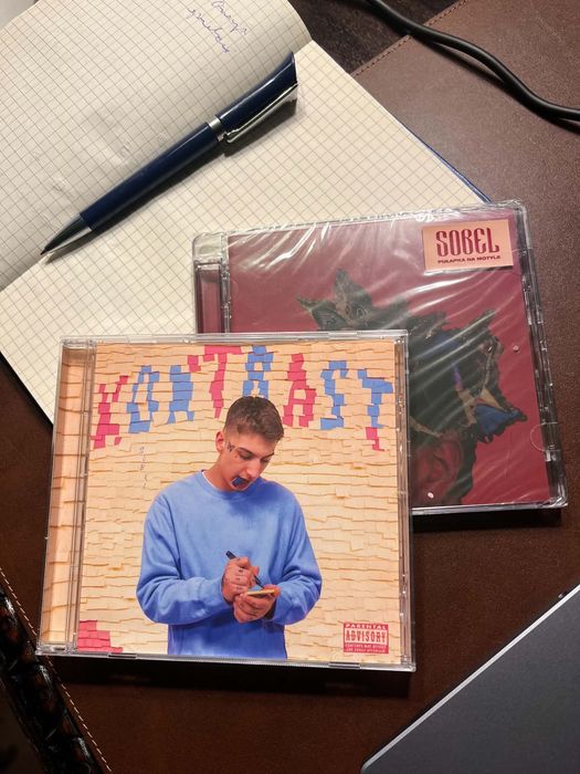 Płyty CD Kontrast Sobel plus pułapka na motyle Nowe