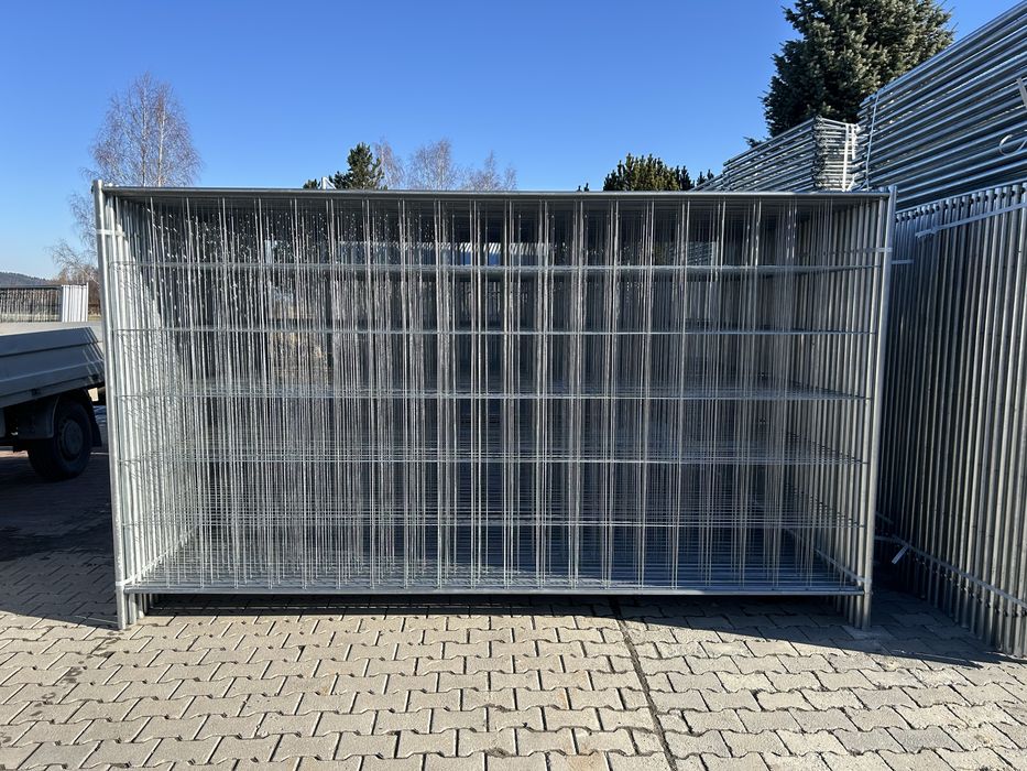 Ogrodzenie ażurowe budowlane przestawne tymczasowe 3,45 m | Transport