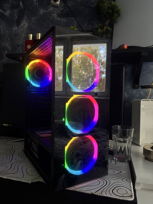 Zwykla obudowa do komputera RGB