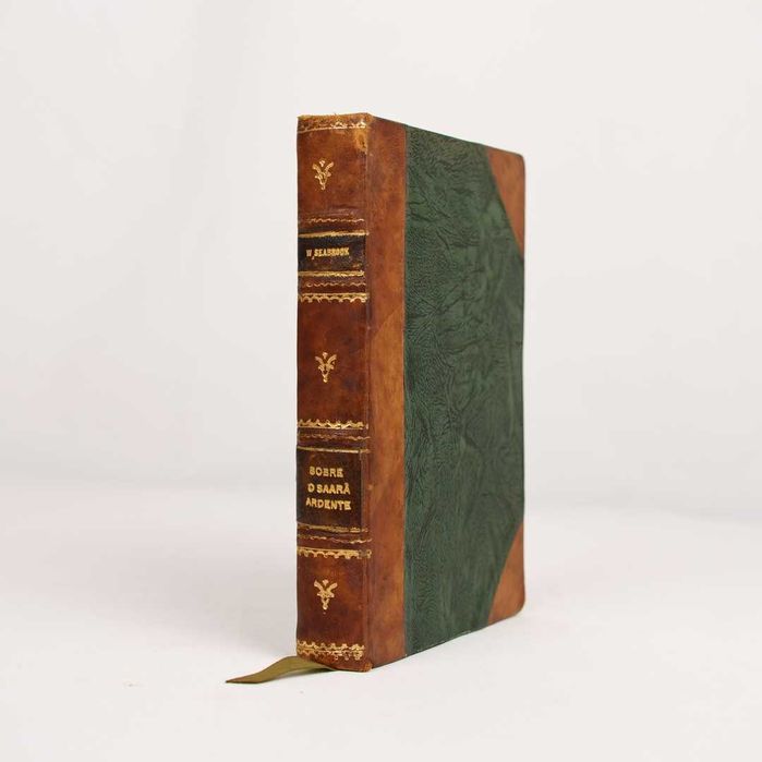 Livro "Sôbre o Saará Ardente" - William Seabrook