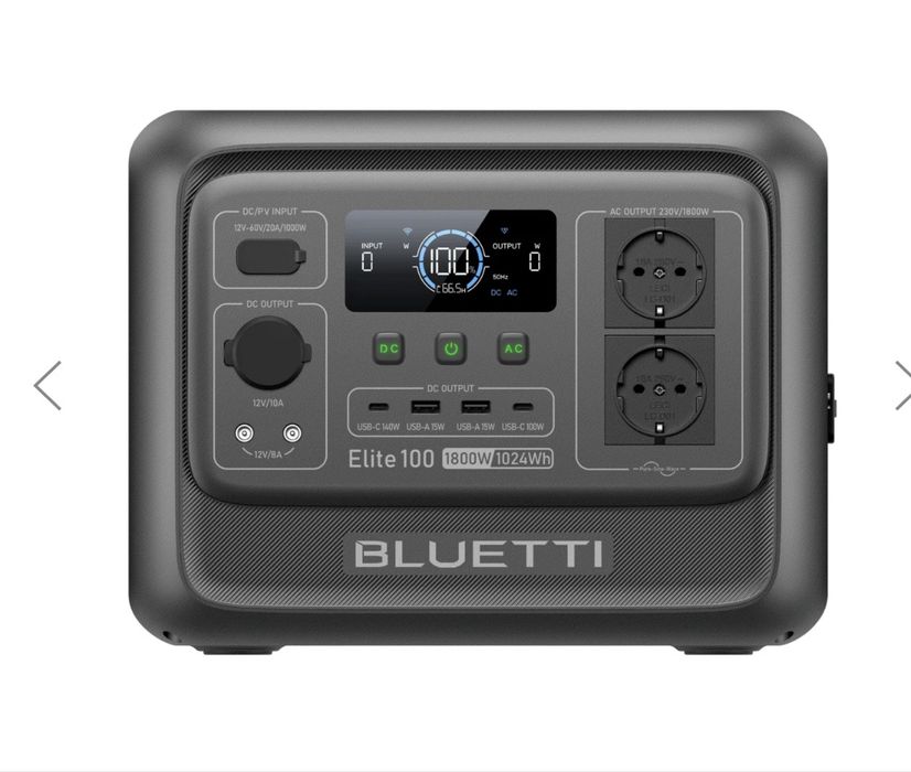 Зарядна станція Bluetti Elite 100 V2 1800Вт