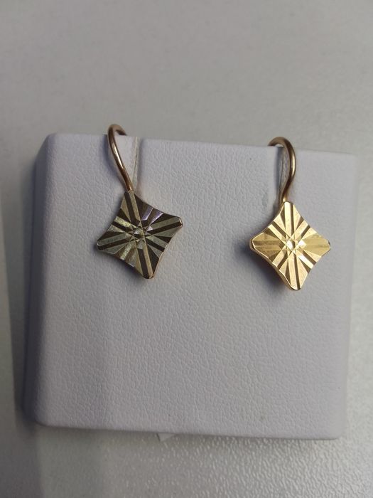 Сережки золото 585