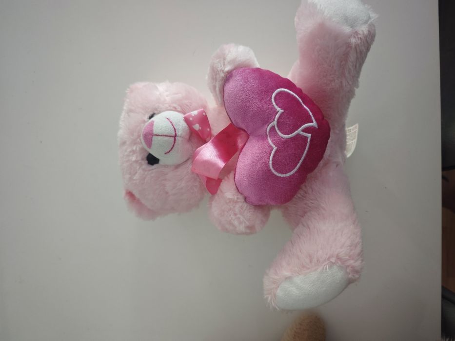 Peluche urso com coração
