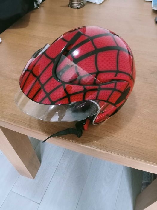 Capacete criança Spider man unissex