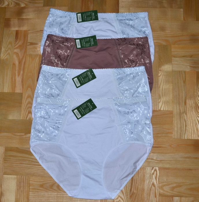 DUŻE big size bawełniane majtki wysoki stan 58/60_biodra 160 cm