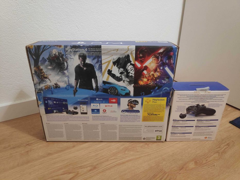 ps4 com caixa como nova