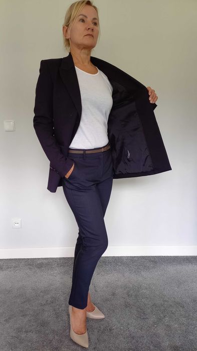 Marynarka granatowa 38/M C&A