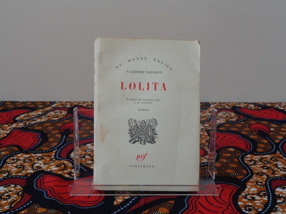 Lolita. Vladimir Nabokov. Ed. Original. Primeiro Ano. Gallimard. 1959.