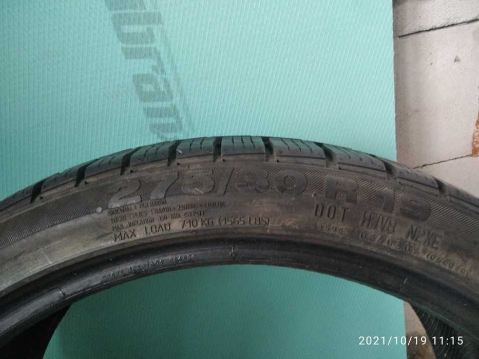 Шини 275 30 R19.