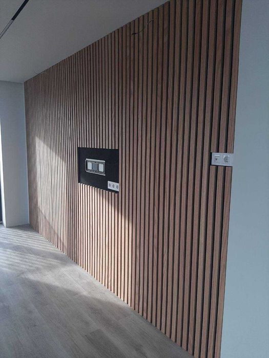 Рейка з дерева на стіну. Акустичні панелі. Декоративная панель. Рейки