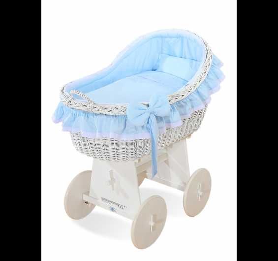 Alcofa, berço de bebé tudo  ( têxtil suporte e alcofa)