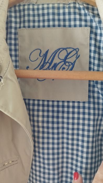 Gabardina beije Mango