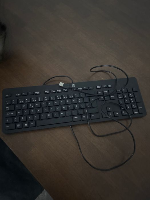 Teclado com fio HP