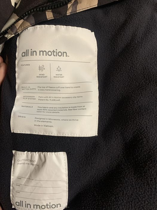 Пуховик “All in Motion”