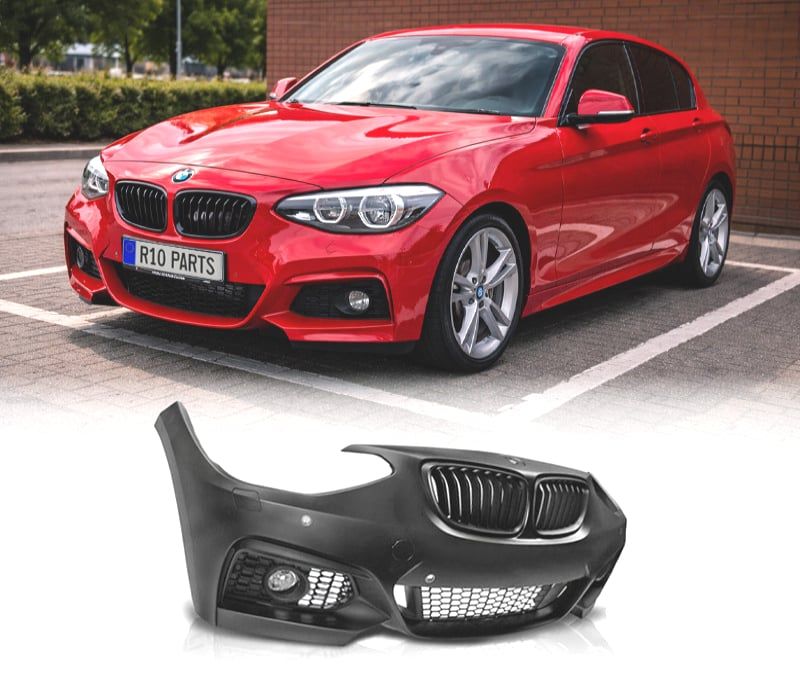 PARA-CHOQUES FRONTAL BMW F20 F21 11-15 LOOK M235i PDC SRA + FAROIS NEVOEIRO