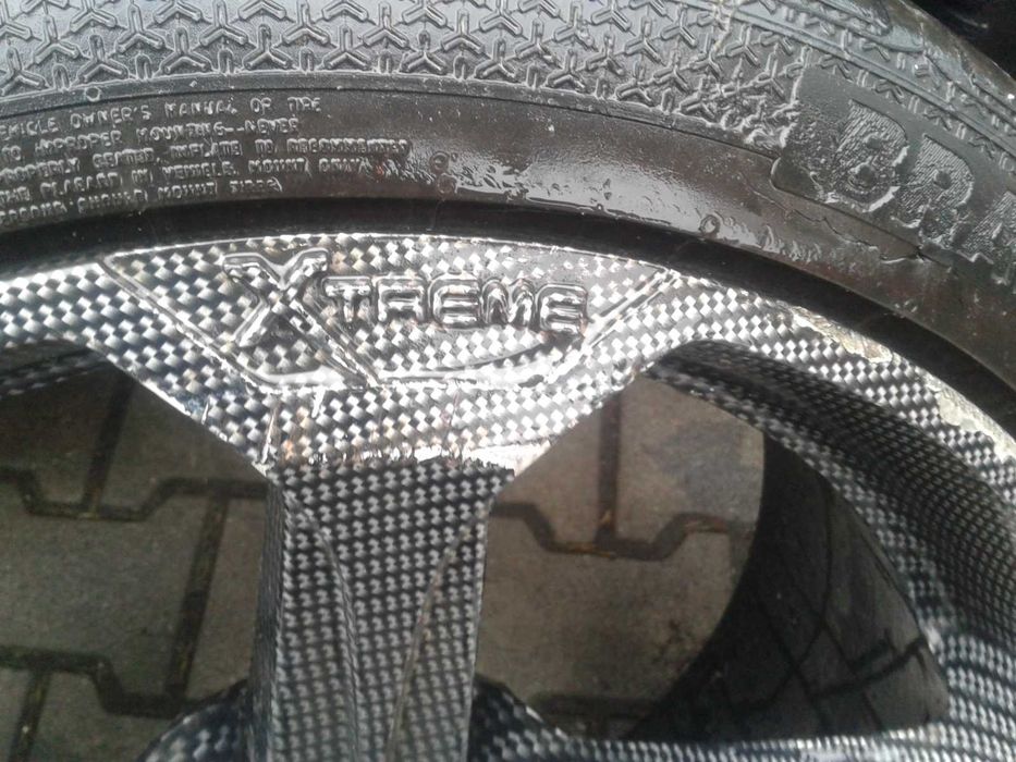 4 Alufelgi 18 X-TREME USA 5x112 AUDI VW Mercedes CARBON ET35