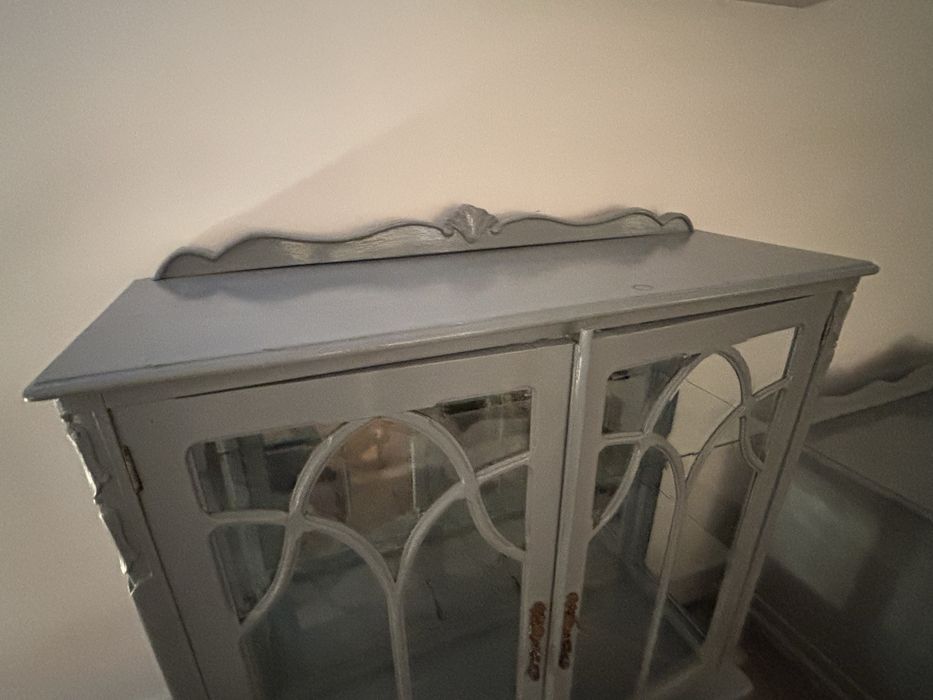 Conjunto de sala vintage cinza
